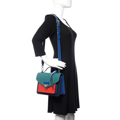 Louis Vuitton Epi Neo Monceau Emerald Green Indigo 2 of 10
