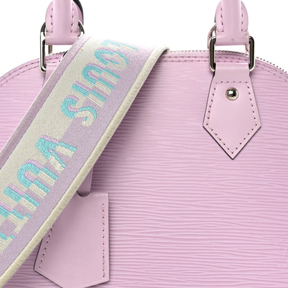 Louis Vuitton Epi Jacquard Alma BB Light Pink 7 of 10