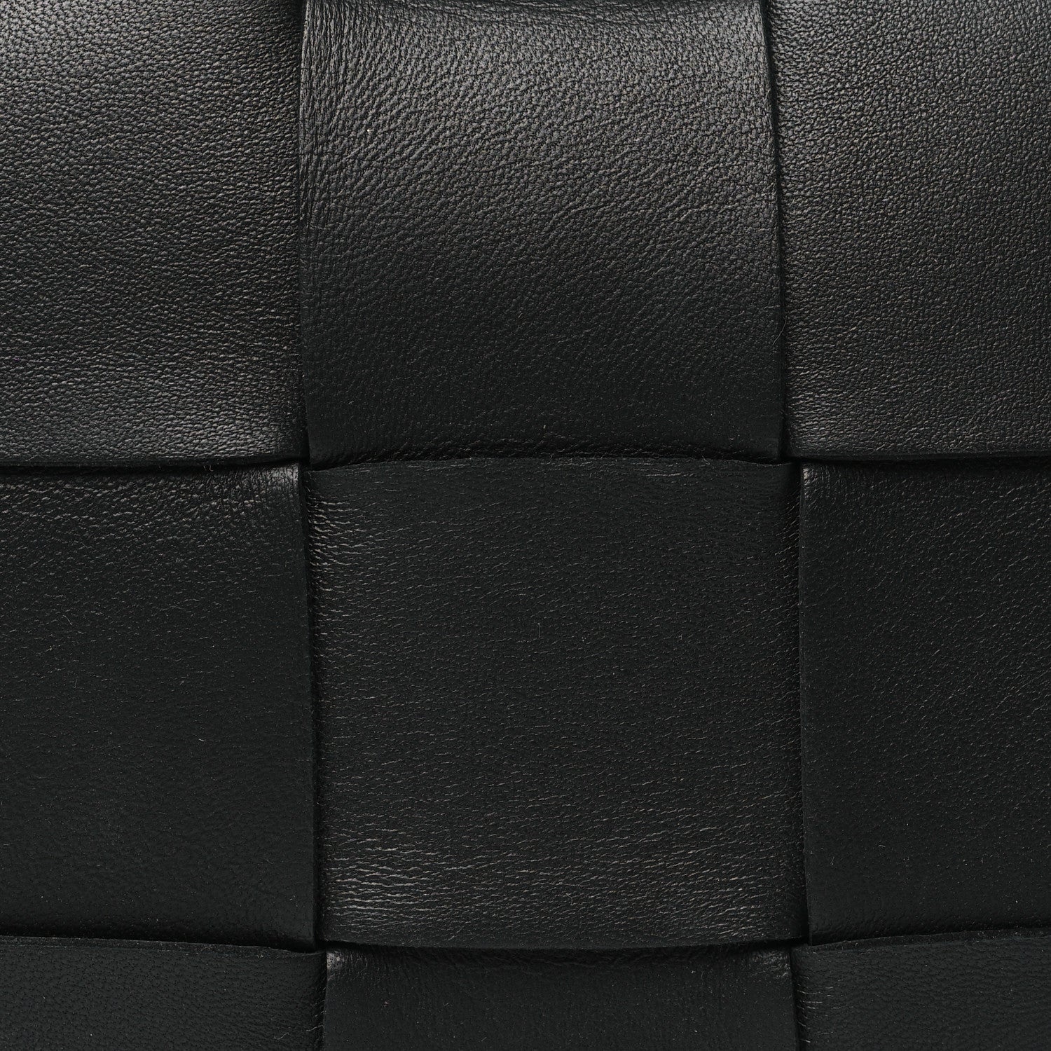 Bottega Veneta Lambskin Maxi Intrecciato Cassette Crossbody Bag Black 8 of 10