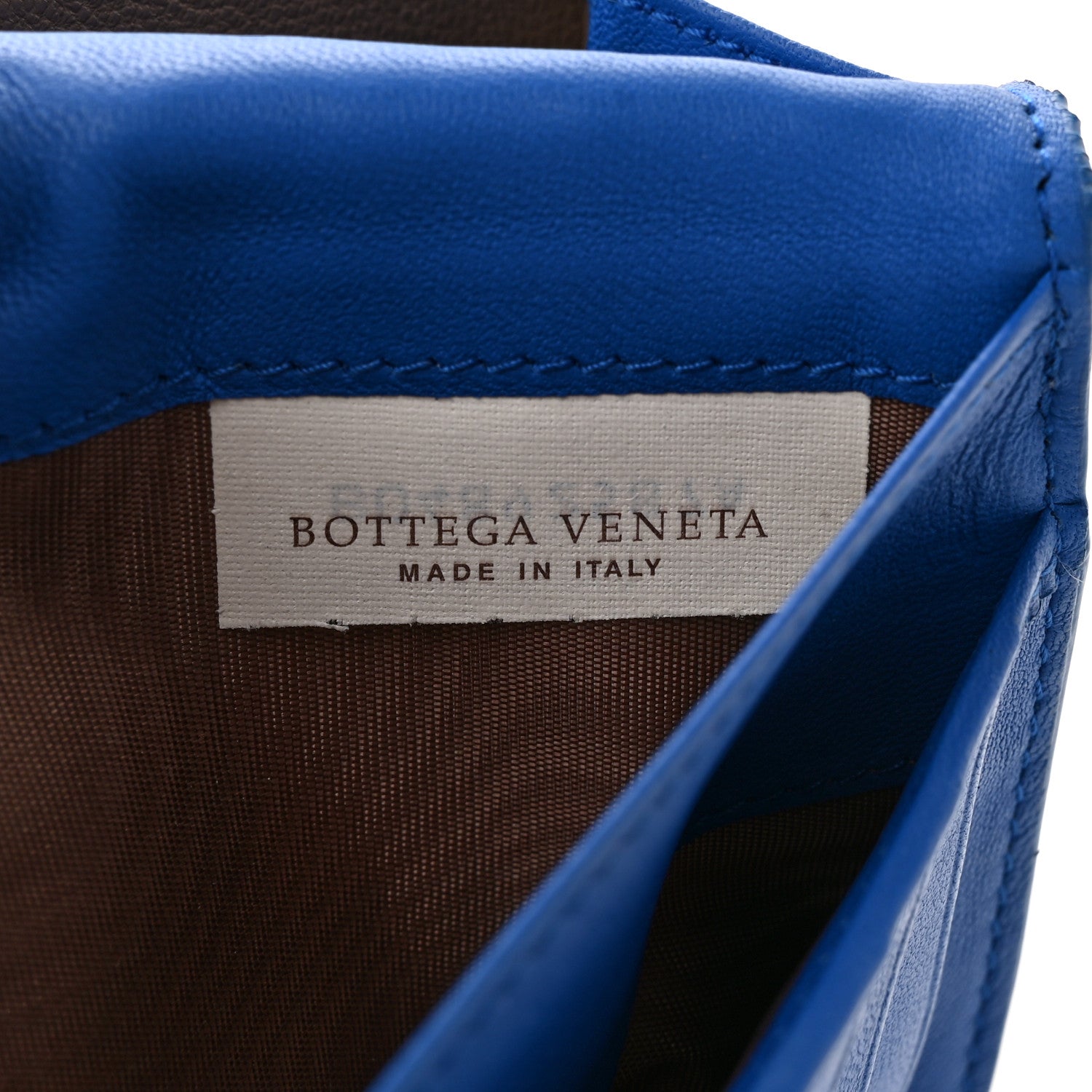 Bottega Veneta Nappa Intrecciato Continental Flap Wallet Bluette 8 of 17