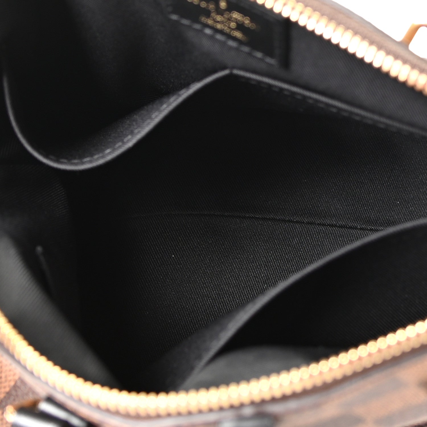 Louis Vuitton Damier Ebene Odeon Tote PM Black 5 of 8