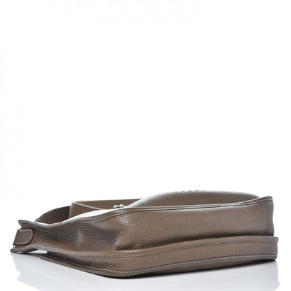 Hermes Taurillon Clemence Evelyne III PM Etoupe 4 of 10