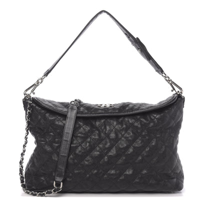 Chanel Caviar Quilted French Riviera Hobo Black 1 of 11