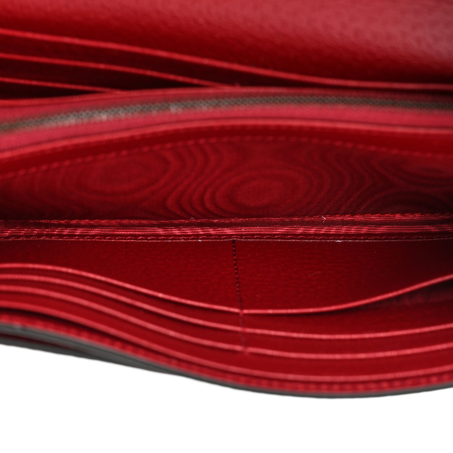 Canvas Calfskin 100 Centennial Music Chain Wallet Multicolor