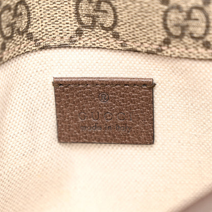 Gucci GG Supreme Monogram Neo Vintage Web Belt Bag Brown 6 of 11