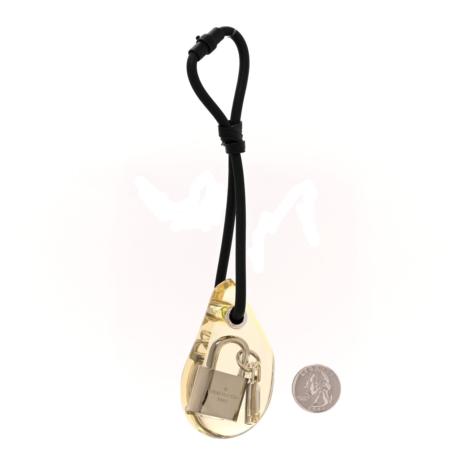 Louis Vuitton Resin Padlock Bag Charm 2 of 3