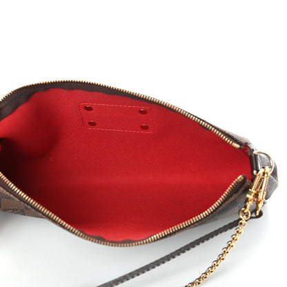 Louis Vuitton Damier Ebene Eva Clutch 4 of 4