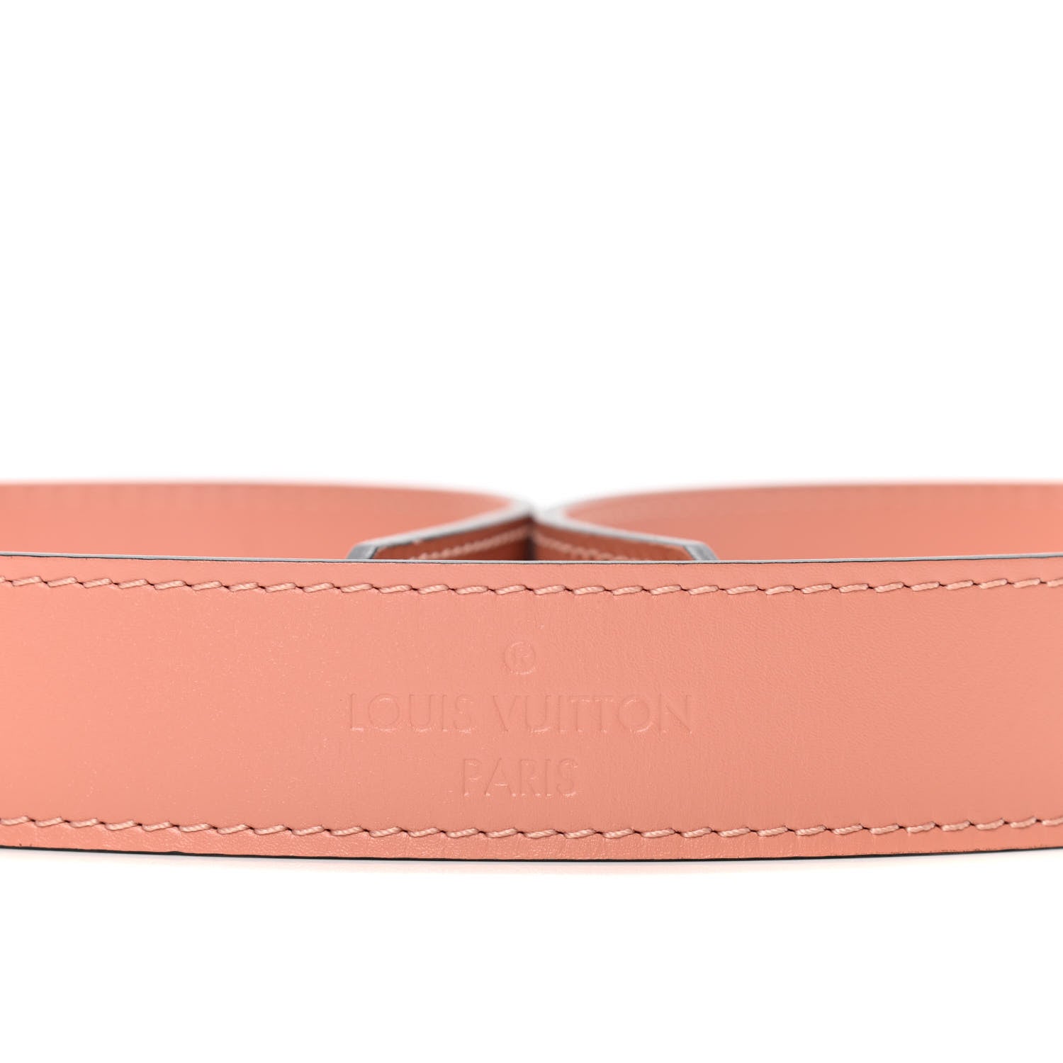 Louis Vuitton Calfskin Beaubourg Shoulder Strap Peach 3 of 4