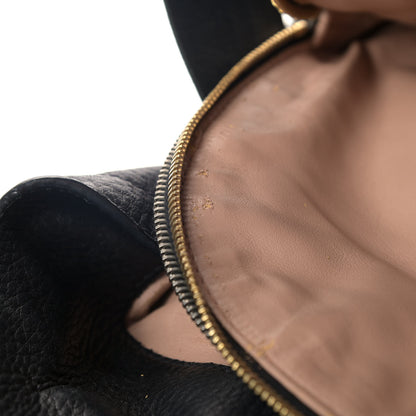 Prada Cervo Deerskin Satchel Black 6 of 9