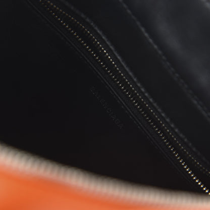 Balenciaga Calfskin S Triangle Duffle Orange 9 of 10