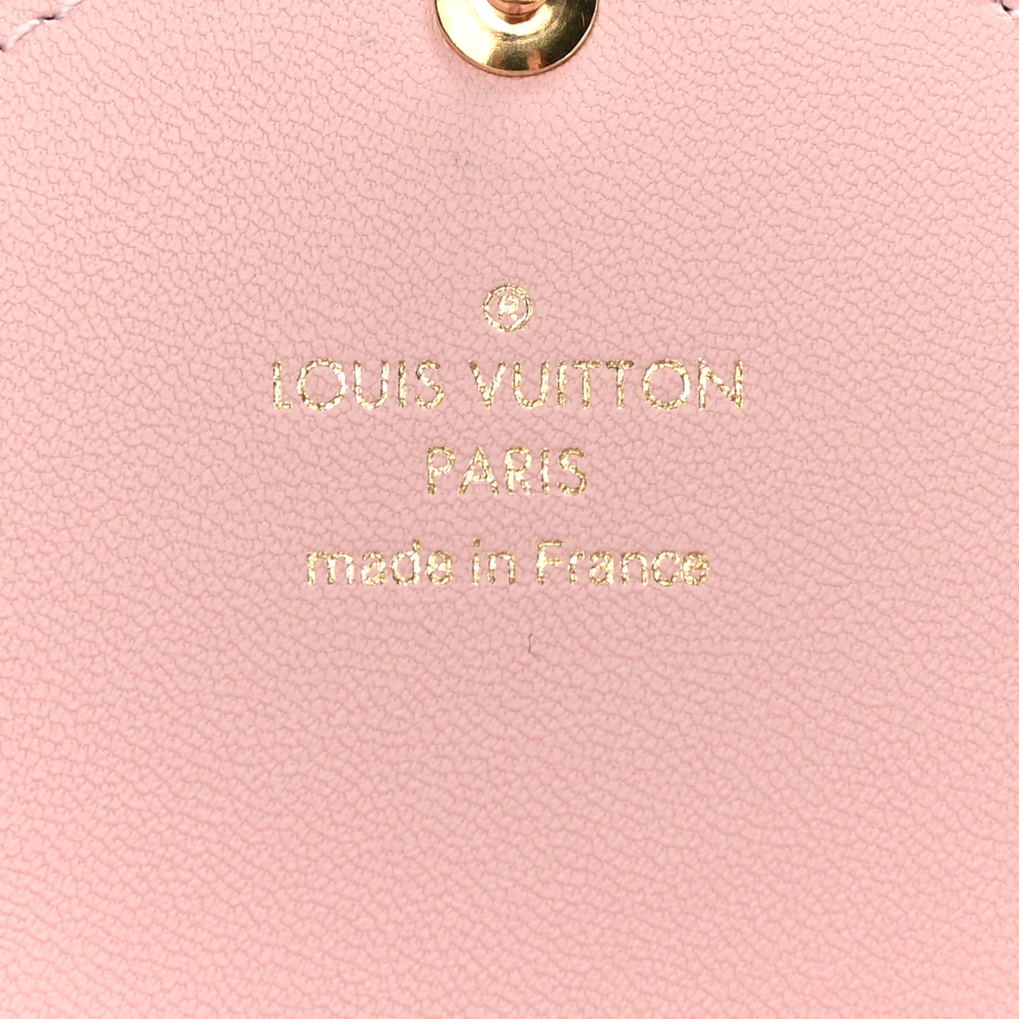 Monogram Large Kirigami Pochette Insert Rose Ballerine