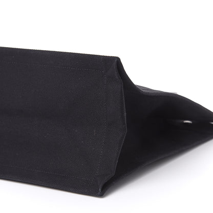 Saint Laurent Linen Calfskin Rive Gauche Tote Black 8 of 16