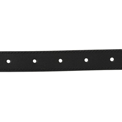 Gucci Calfskin Pearl Double G 20mm Belt 100 40 Black Cream 4 of 7