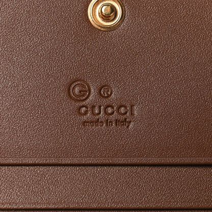 Gucci GG Supreme Monogram Card Case Beige 7 of 9