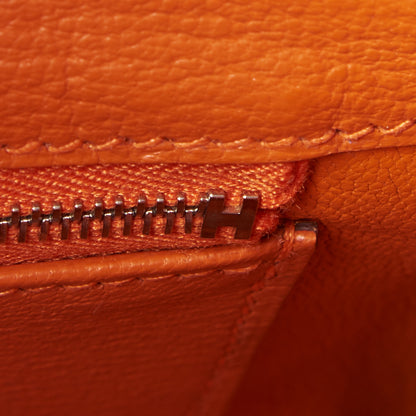 Hermes Togo Birkin 30 Orange 6 of 19