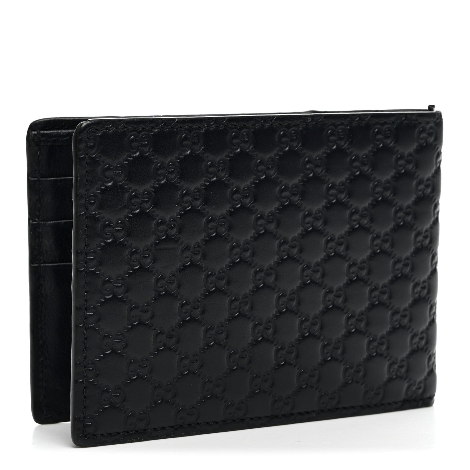 Gucci Microguccissima Bi-Fold Wallet Navy 1928634 – FASHIONPHILE