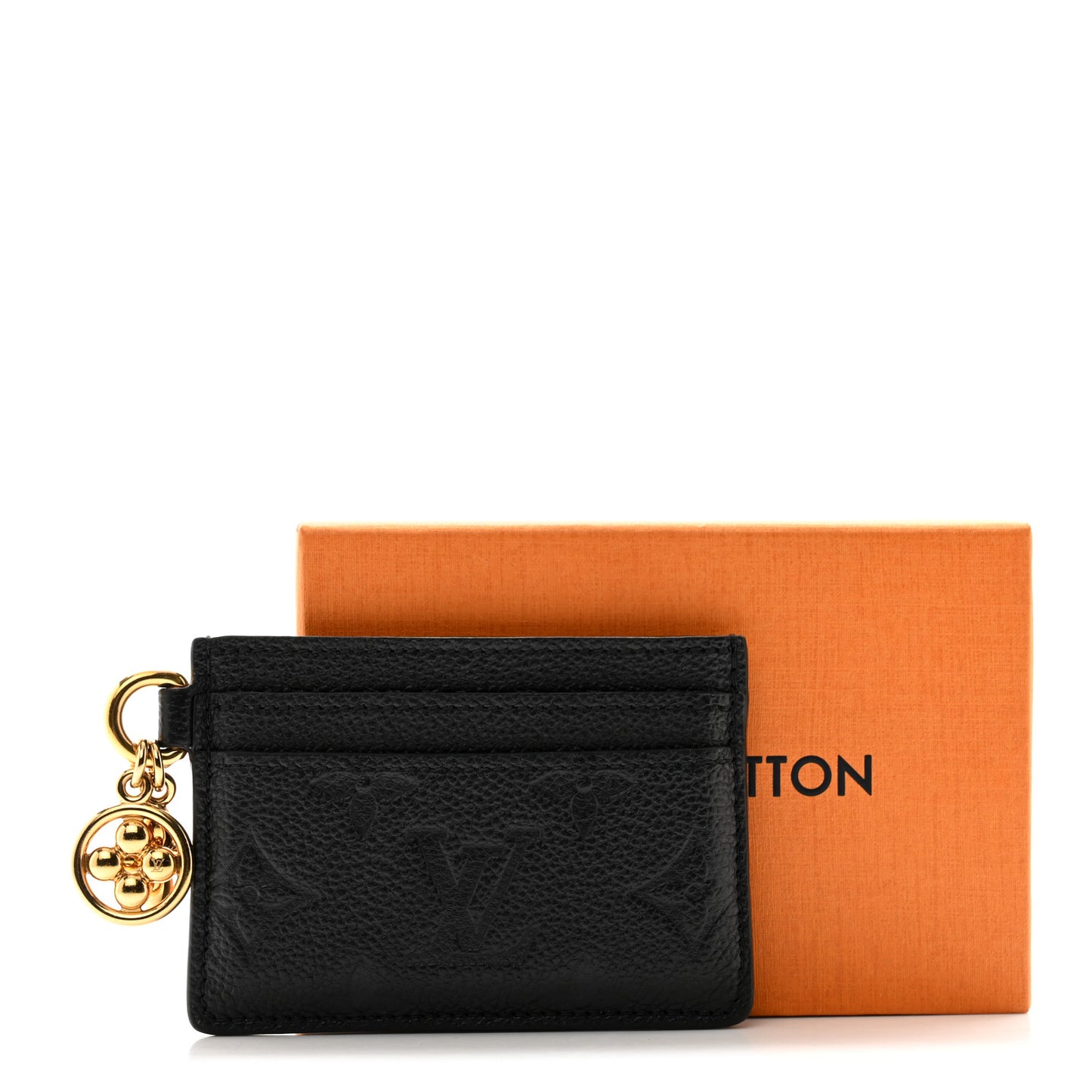 Empreinte Monogram LV Charms Card Holder Black