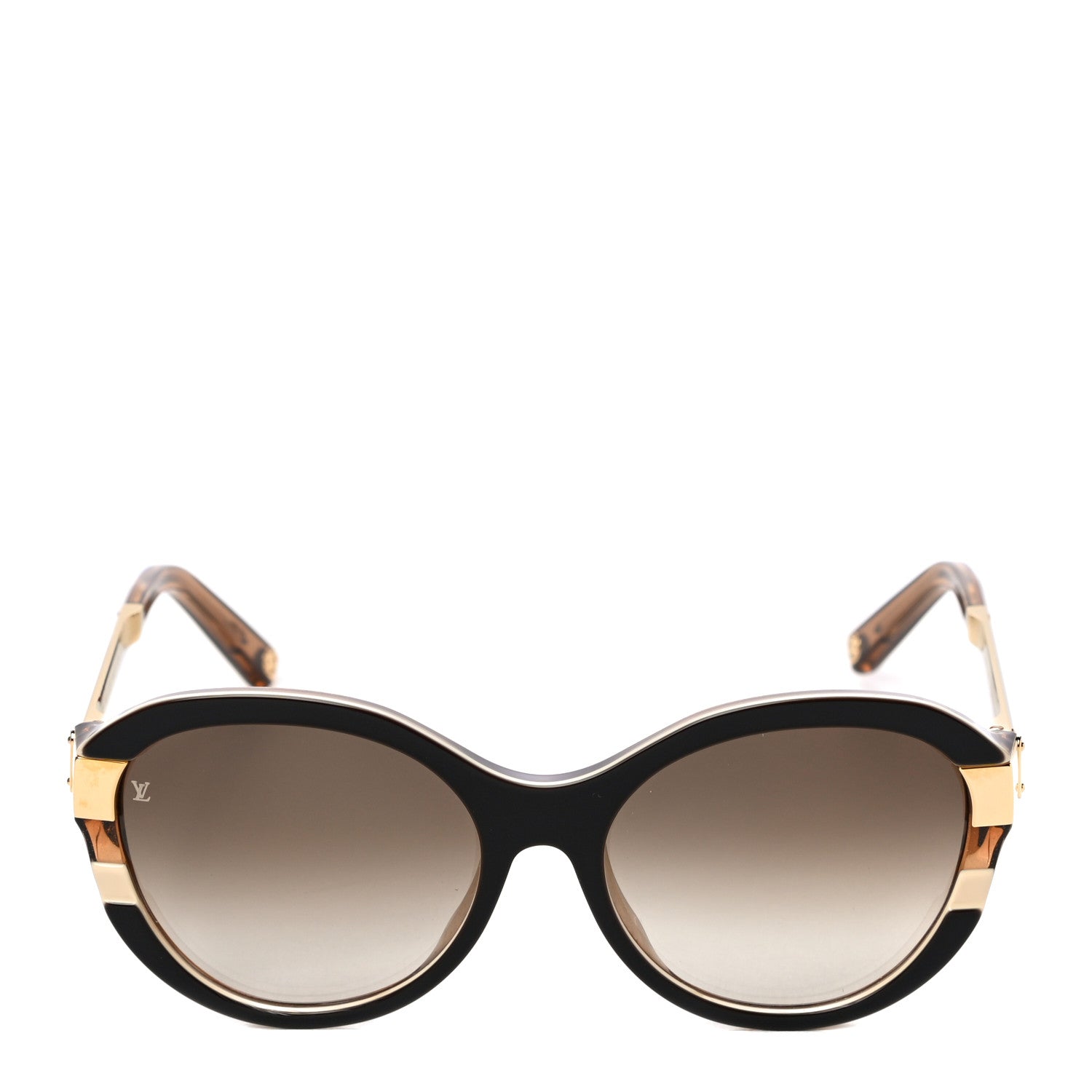 Louis Vuitton Petit Soupcon Cat Eye Sunglasses Z0487E Brown 4 of 7