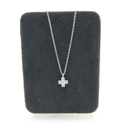 Tiffany Platinum Diamond Cruciform Cross Pendant Necklace 4 of 6