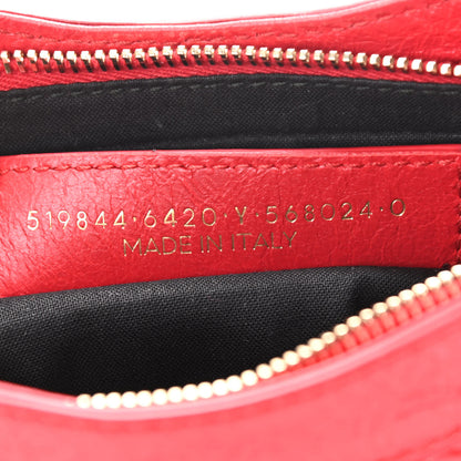 Balenciaga Agneau Giant 12 Gold Hardware Hip Rouge Cardinal 7 of 10