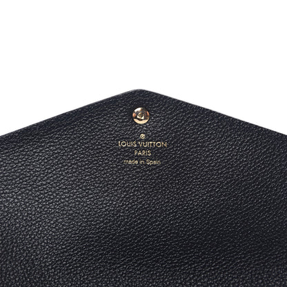 Louis Vuitton Empreinte Sarah Wallet NM Black 5 of 5