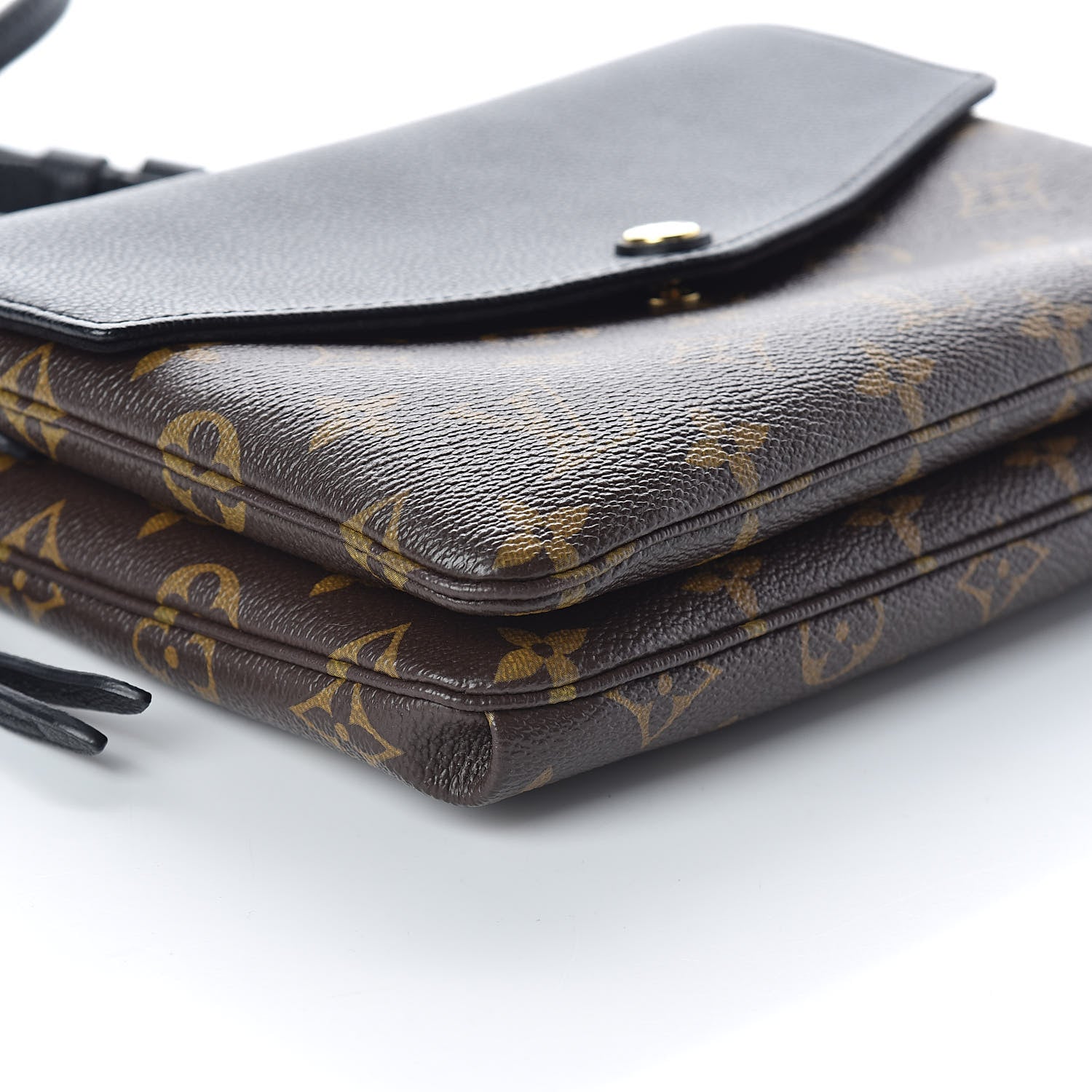 Louis Vuitton Monogram Twice Pochette Black 8 of 9
