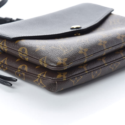 Louis Vuitton Monogram Twice Pochette Black 8 of 9