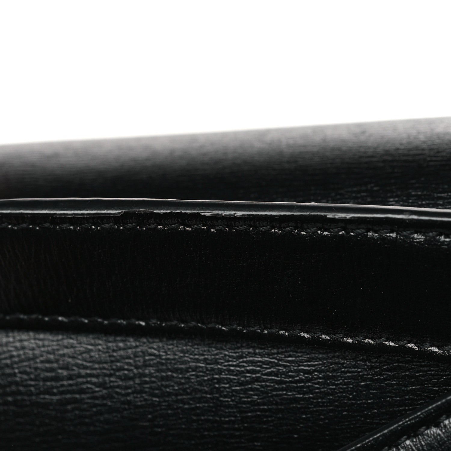 Saint Laurent Smooth Calfskin Suede Medium Bellechasse Black 10 of 10
