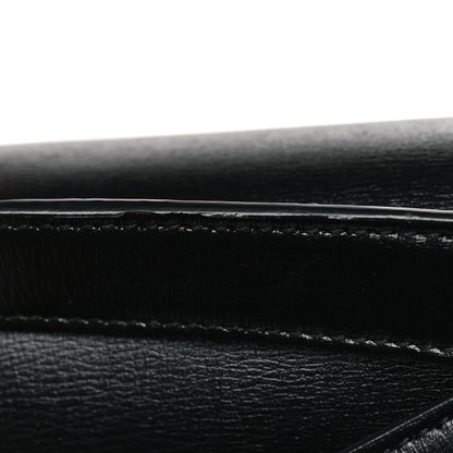 Saint Laurent Smooth Calfskin Suede Medium Bellechasse Black 10 of 10
