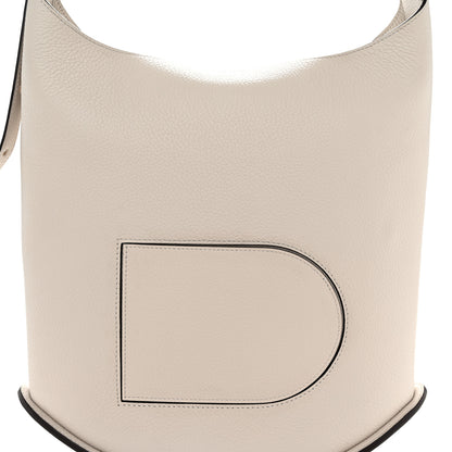 Delvaux Taurillon Soft Pin Hobo GM Sesame 7 of 11