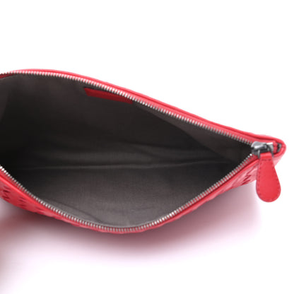 Bottega Veneta Nappa Intrecciato Medium Zip Pouch Fraise 5 of 6
