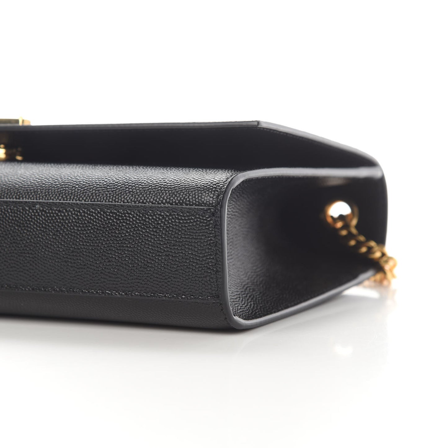 Grain De Poudre Medium Classic Monogram Kate Satchel Black