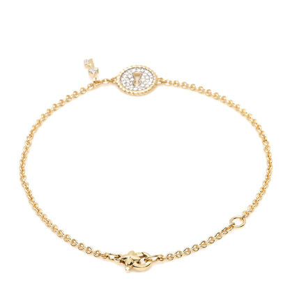 David Yurman 18K Yellow Gold Diamond Lock and Key Bracelet 3 of 5