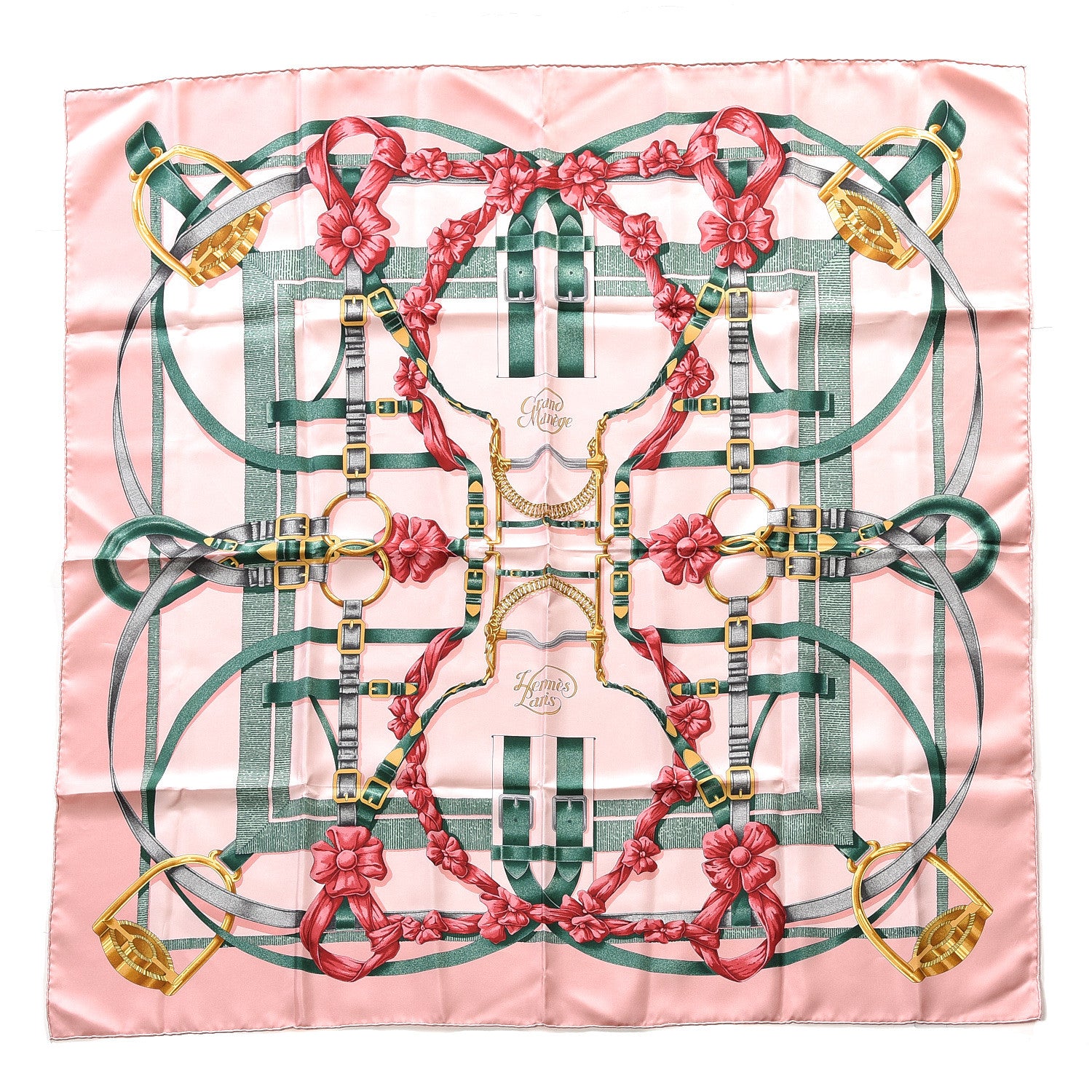 Hermes Silk Grand Manege Scarf 90 1 of 3