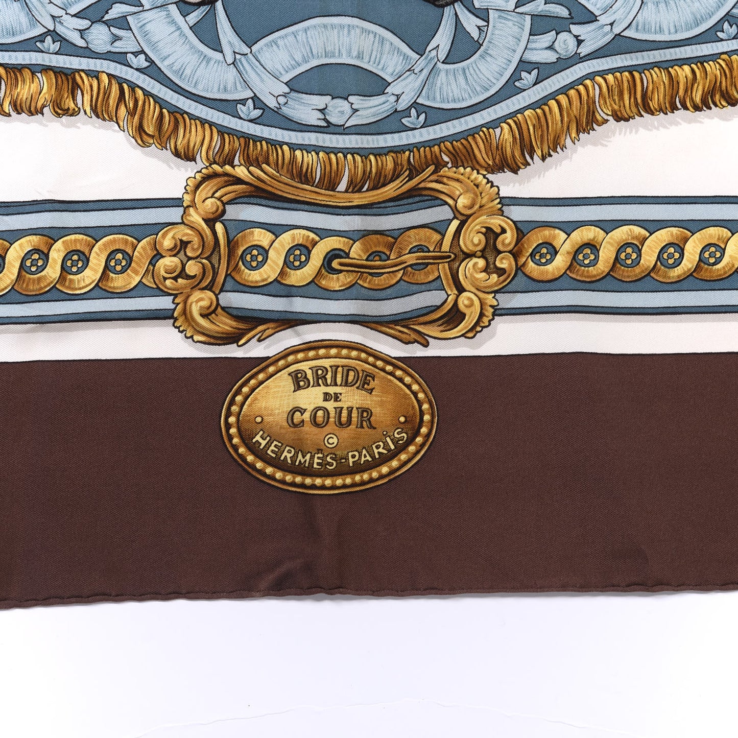 Silk Bride De Cour Scarf 90