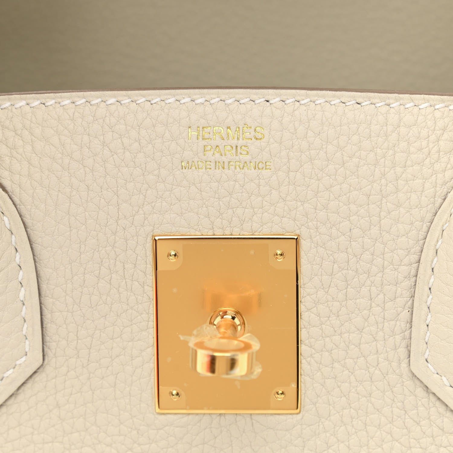 Hermes Togo Birkin 30 Craie 6 of 11