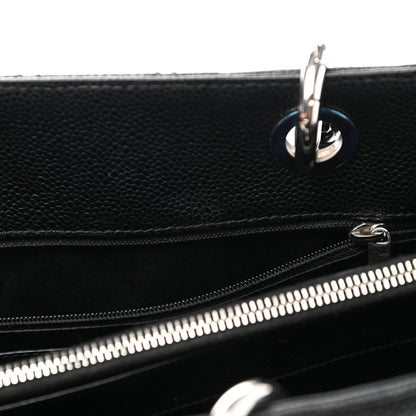 Chanel Caviar Quilted Grand Shopping Tote GST Black 11 of 15