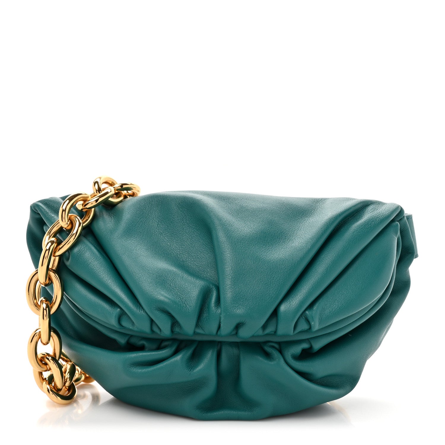 Bottega Veneta Nappa The Belt Chain Pouch Mallard 1 of 10