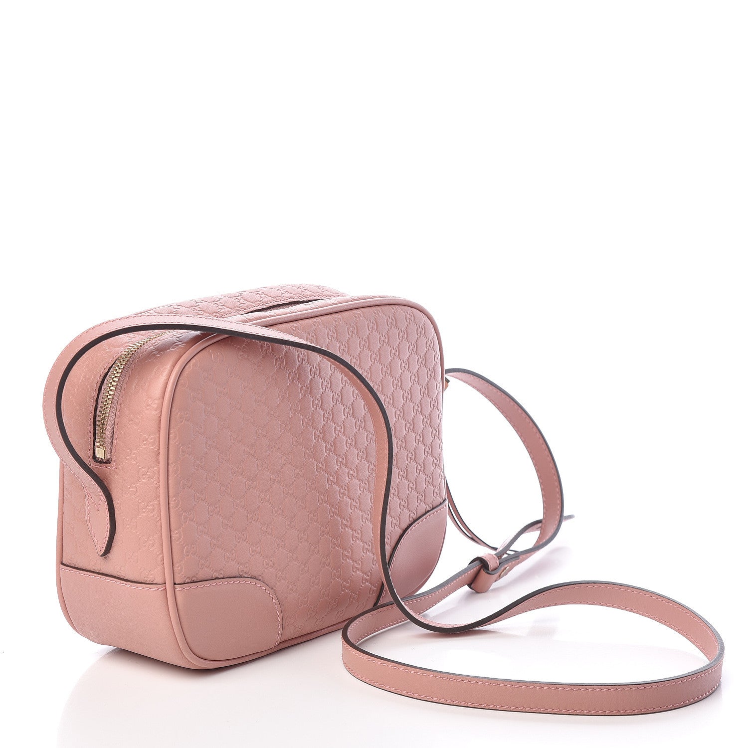 Gucci Soft Microguccissima Mini Bree Messenger Bag Soft Pink 3 of 10