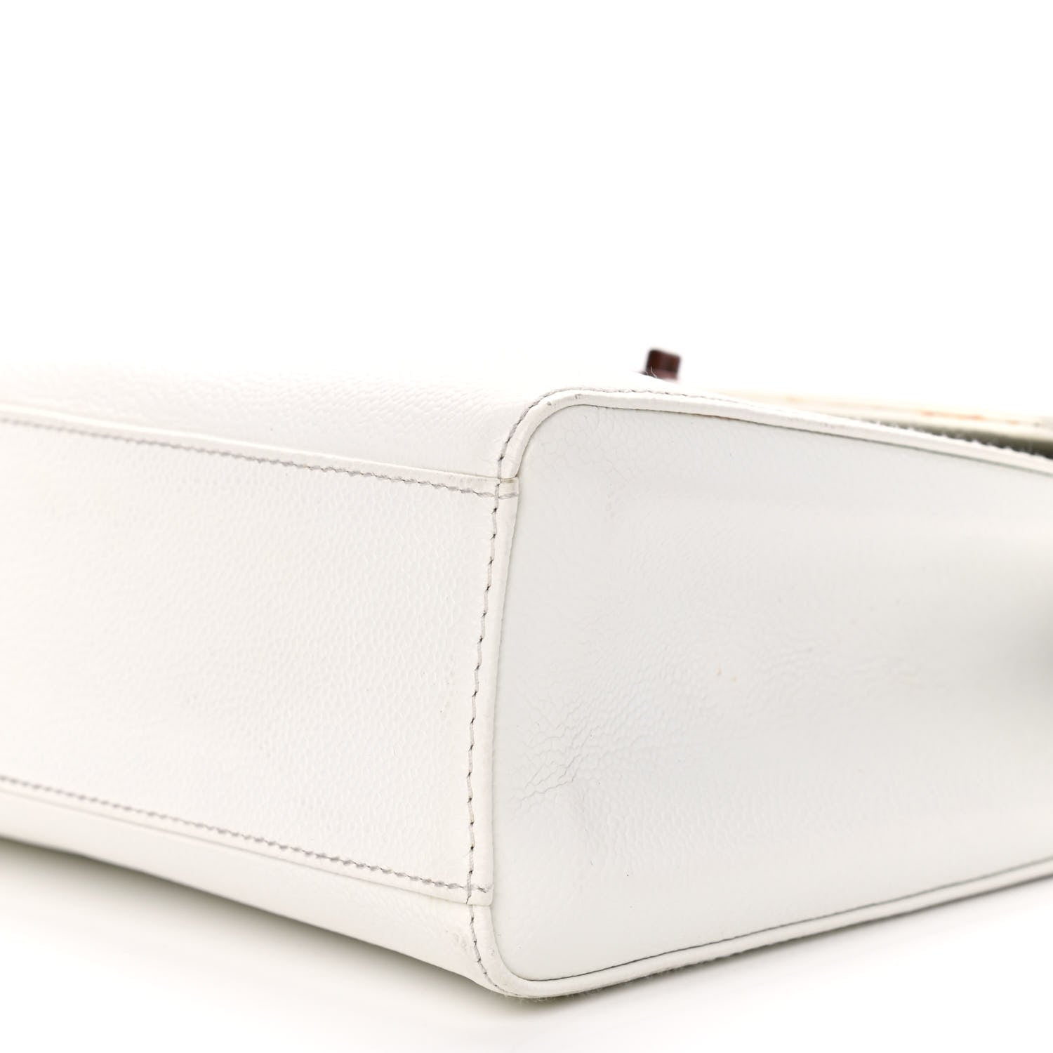 Chanel Caviar Kelly Flap Bag White 13 of 13