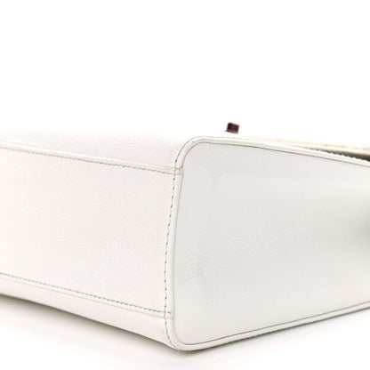 Chanel Caviar Kelly Flap Bag White 13 of 13