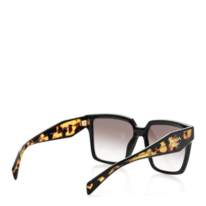 Prada Acetate Square Sunglasses SPR 24Z Black Tortoise 4 of 8