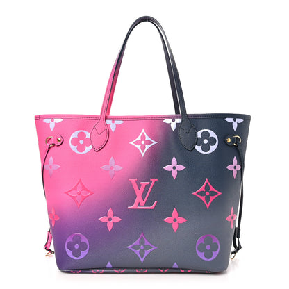 Louis Vuitton Monogram Giant Spring In The City Neverfull MM Midnight Fuchsia 1 of 10