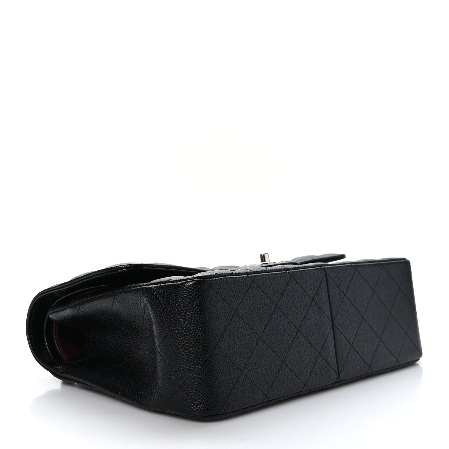 Chanel Caviar Quilted Jumbo Double Flap Black 4 of 10