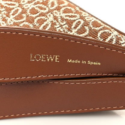 Loewe Jacquard Anagram Calfskin Luna Bag Tan Pecan 6 of 9