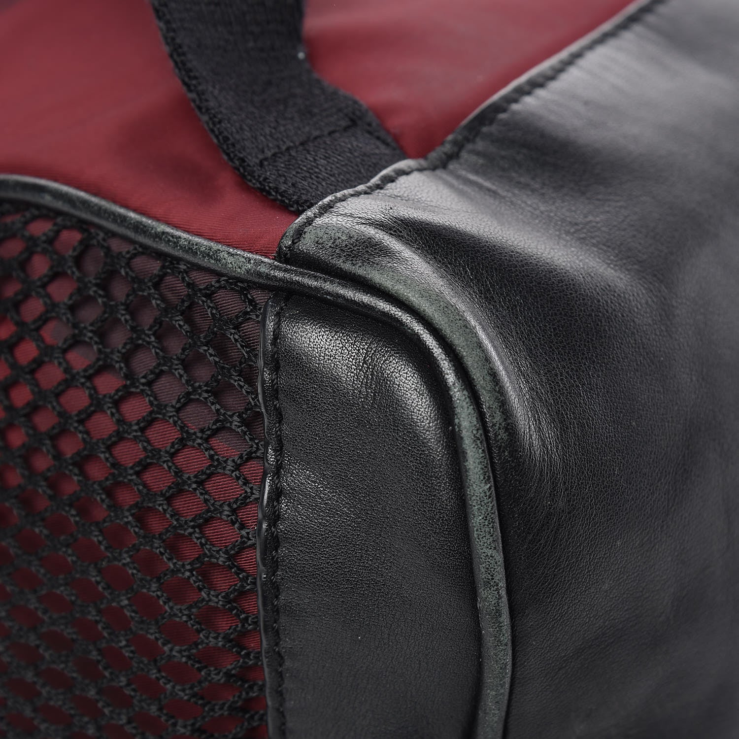 Burberry Nylon Supernova Check Backpack Red 14 of 15