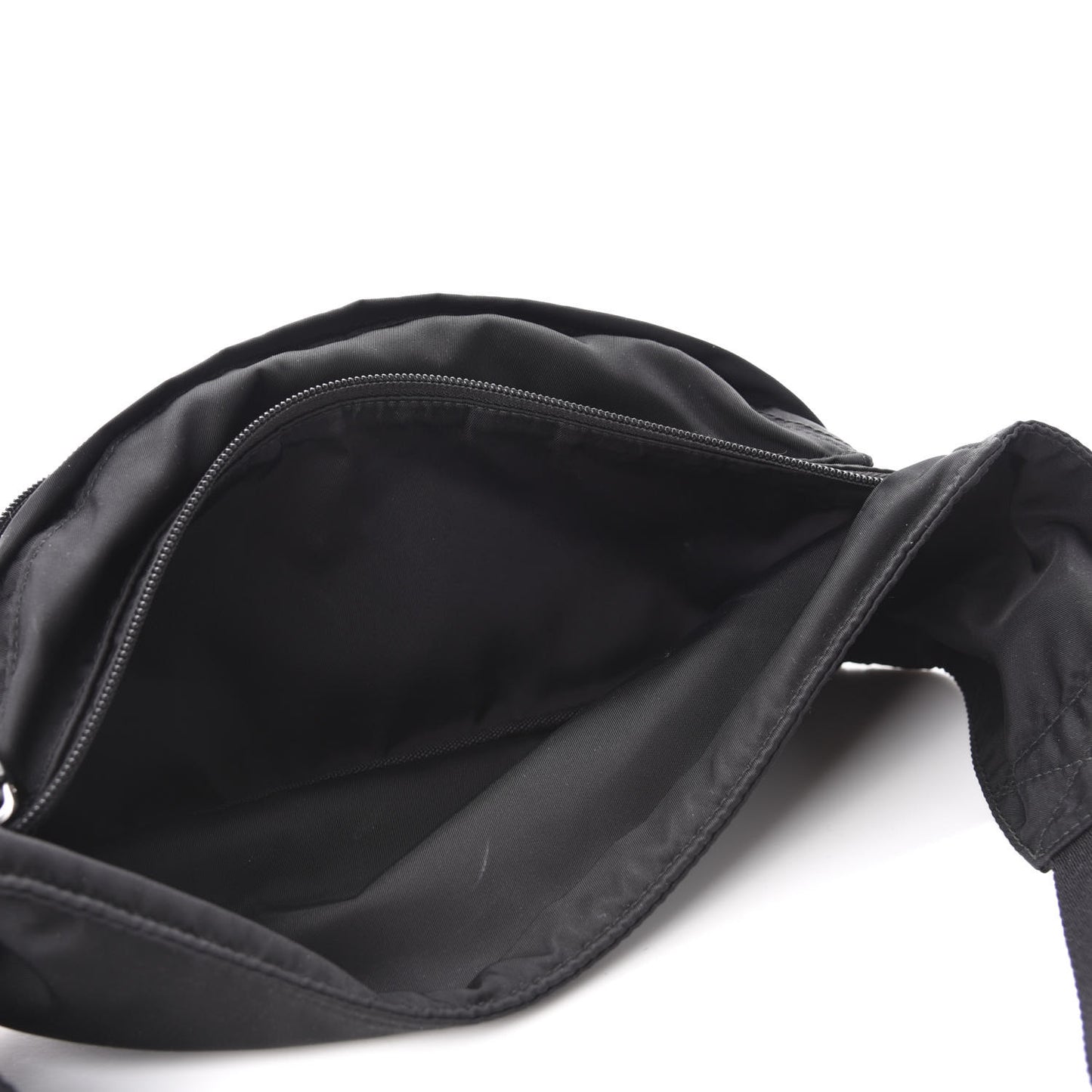 Tessuto Nylon Montagna Belt Bag Black