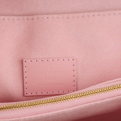 Louis Vuitton Damier Ebene Caissa Clutch Rose Ballerine 6 of 7