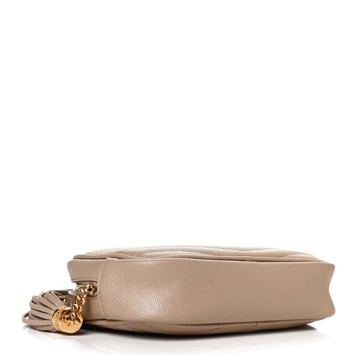 Grain De Poudre Matelasse Monogram Mini Lou Camera Bag Dark Beige