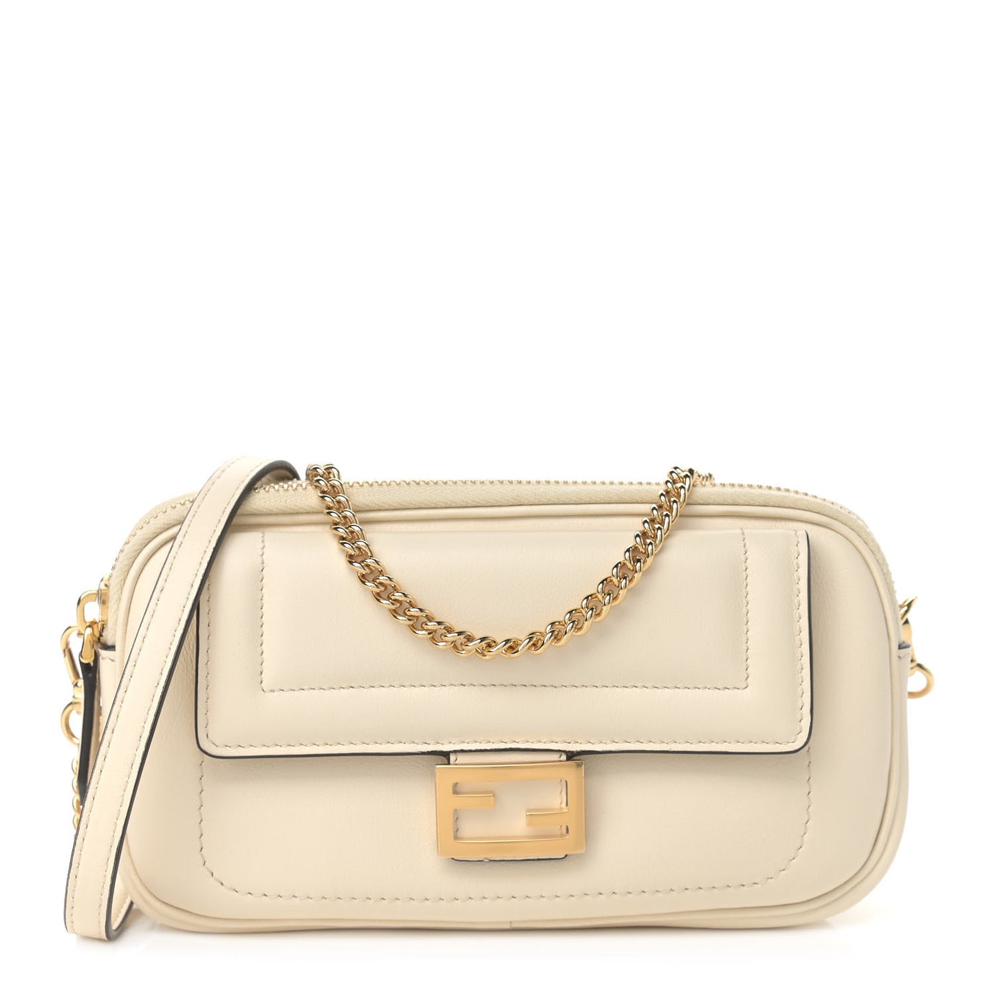 Vitello Grace Matte Easy Baguette White